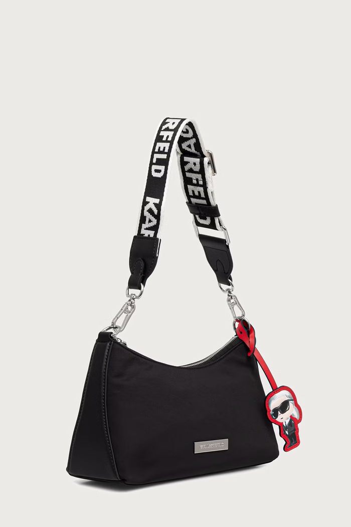 Karl Lagerfeld Mala torba hobo za žene B4W30108 crna AW26