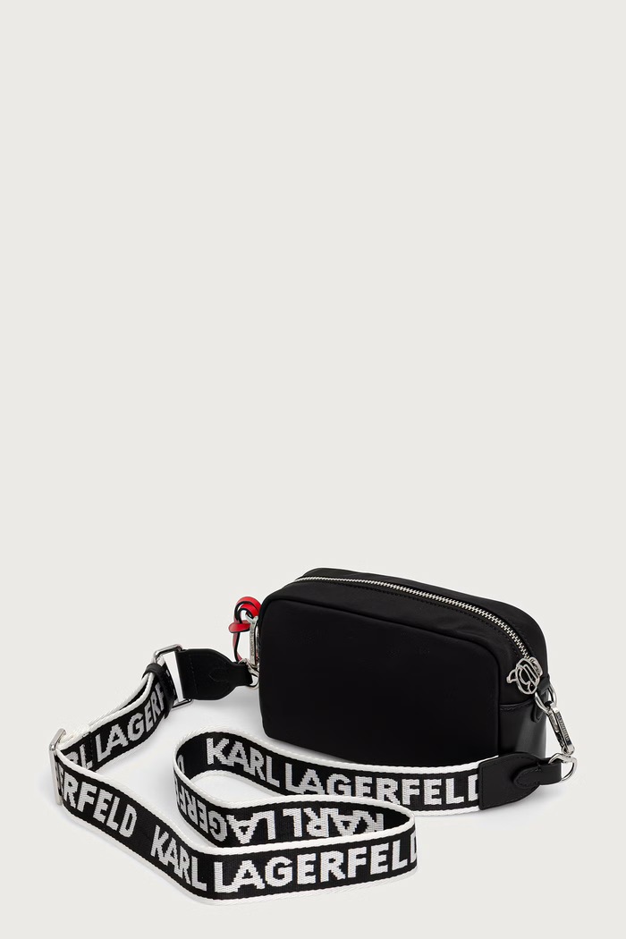 Dodaci Karl Lagerfeld Crossbody torba za žene B4W30109 crna
