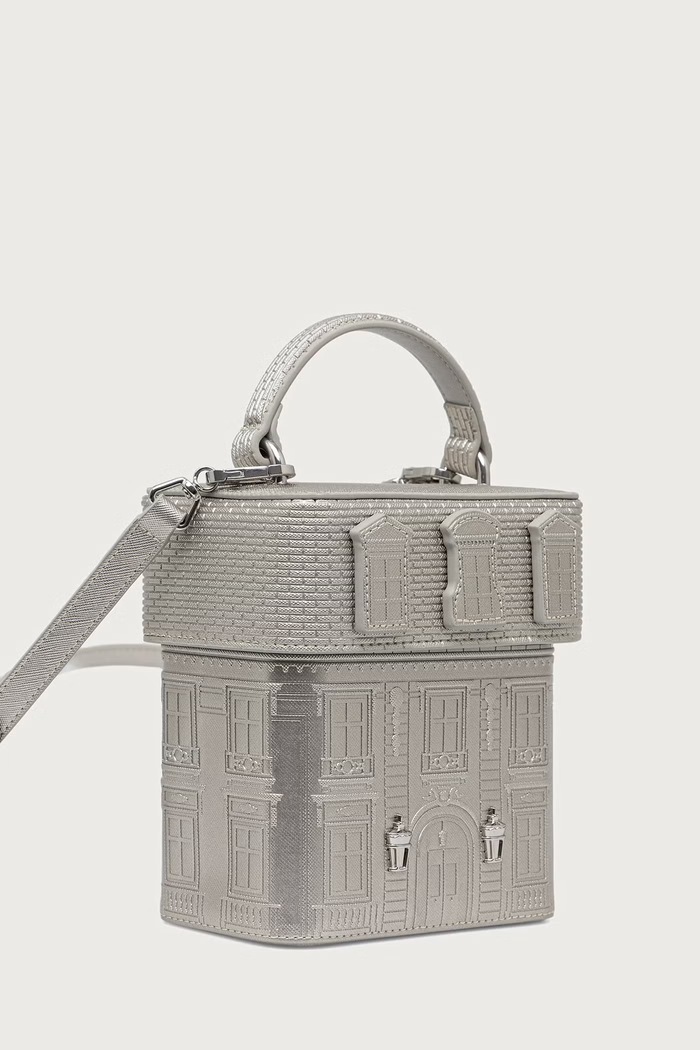 Karl Lagerfeld Torebka crossbody damska K/RSG B4W30113 srebrny AW26