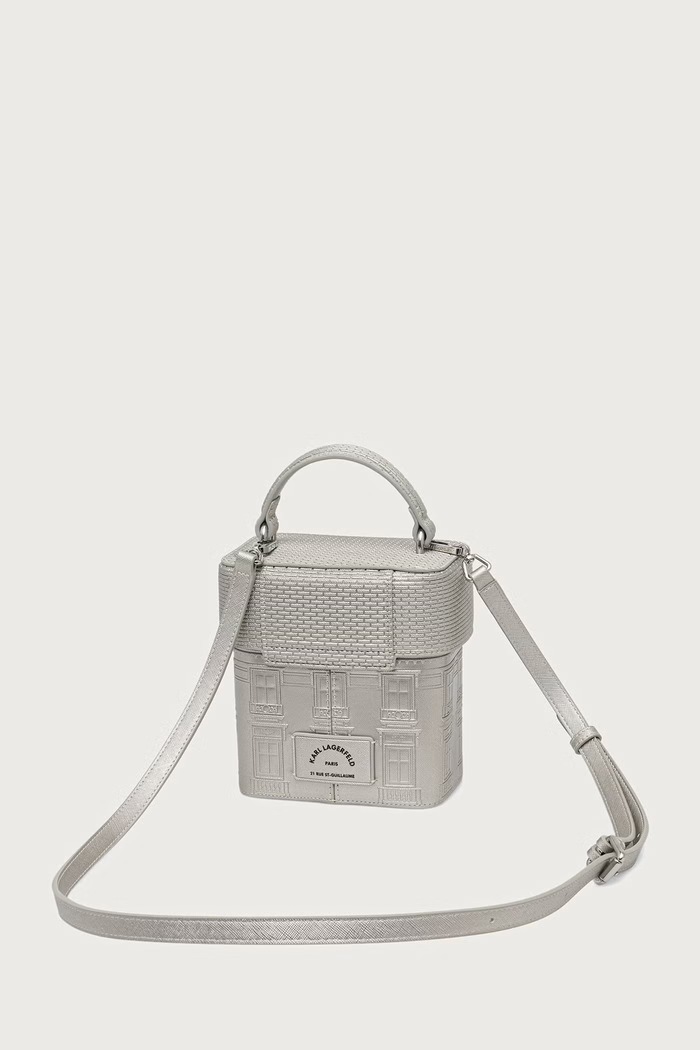 Akcesoria Karl Lagerfeld Torebka crossbody damska K/RSG B4W30113 srebrny
