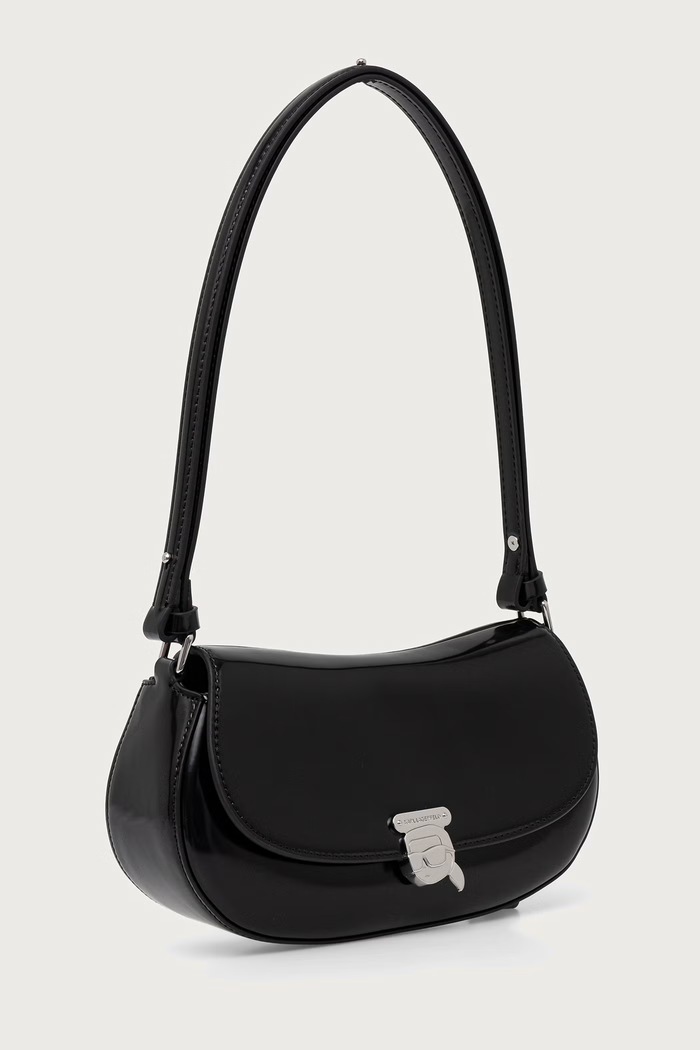 Karl Lagerfeld torba za žene kožna B4W30114 crna AW26