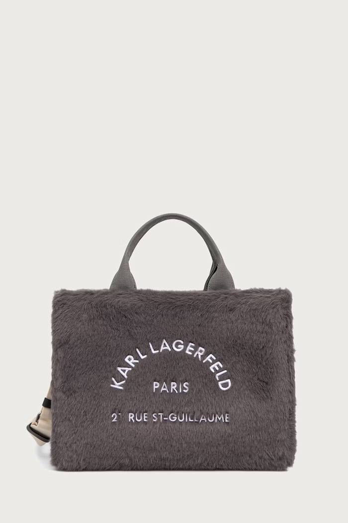 Karl Lagerfeld kabelka dámska sivá B4W50022