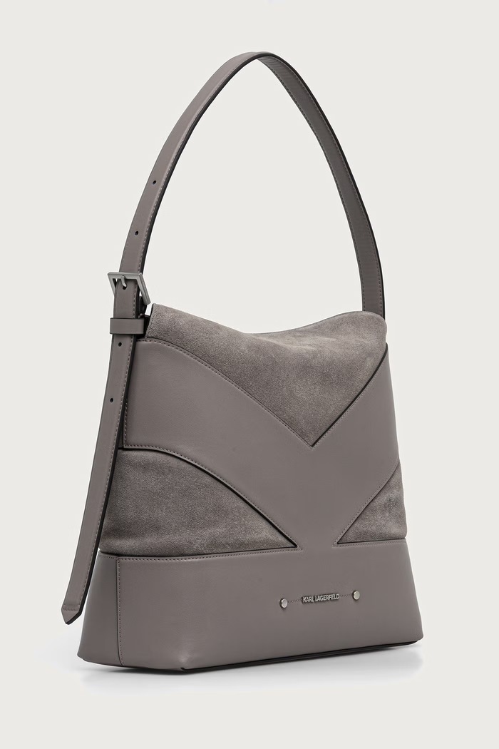 Karl Lagerfeld Tote bag pentru femei K/KONCEPT B4W30125 gri AW26