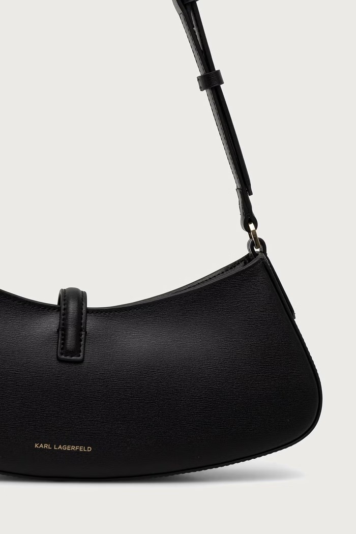 Dodaci Karl Lagerfeld Torba za žene od kože K/AUTOGRAPH B4W30208 crna