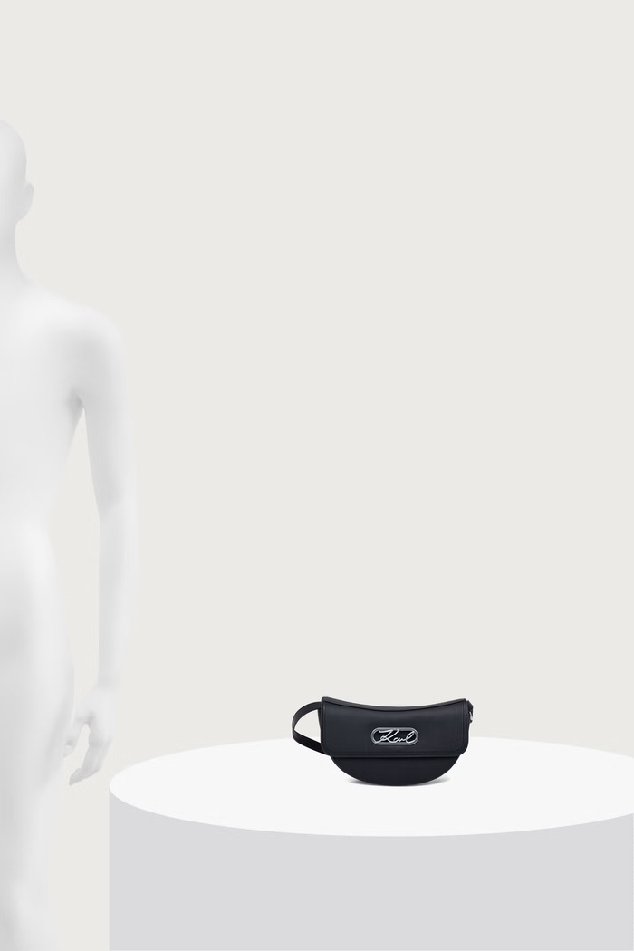 Karl Lagerfeld Crossbody kabelka dámska kožená K/SIGNATURE B4W30232