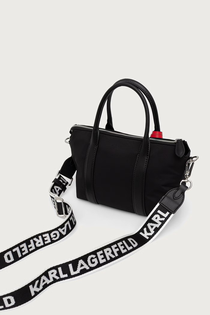 Αξεσουάρ Karl Lagerfeld Μικρή τσάντα γυναικεία B4W30308 μαύρο