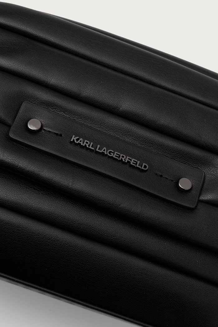Crossbody torba za žene od imitacije kože K/ESSENTIAL Karl Lagerfeld B4W30316 crna