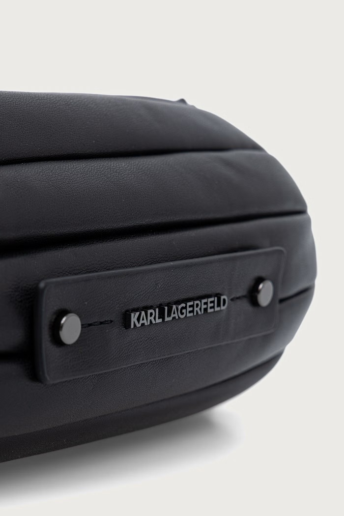 Karl Lagerfeld kabelka dámska z imitácie kože čierna B4W30317