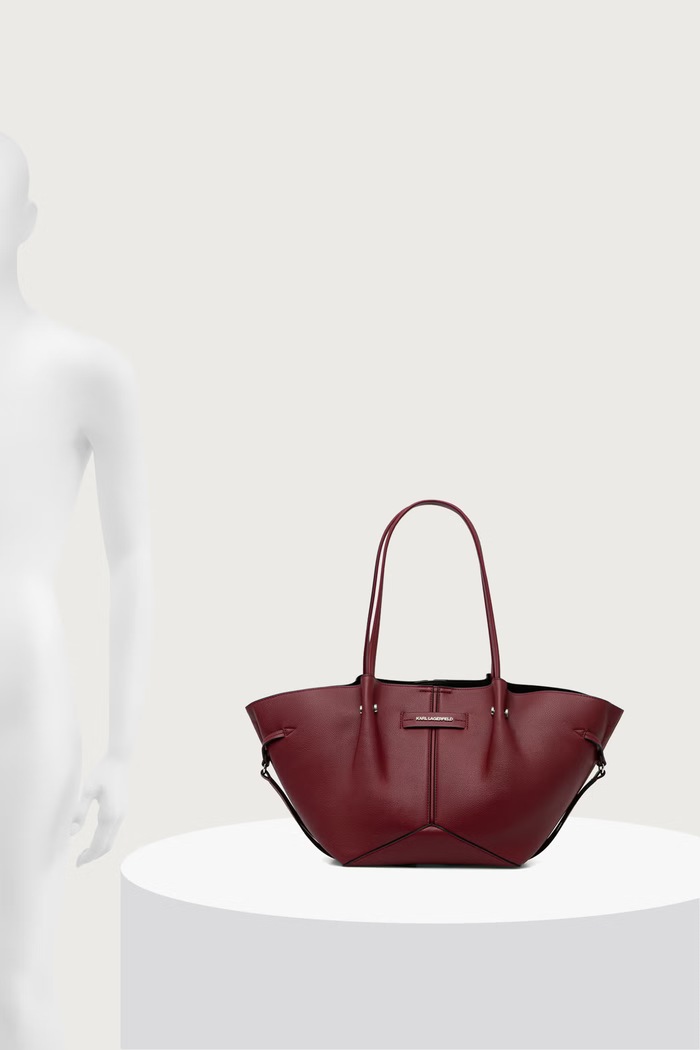 Karl Lagerfeld Shopper γυναικεία από απομίμηση δέρματος K/PIERCED B4W30329