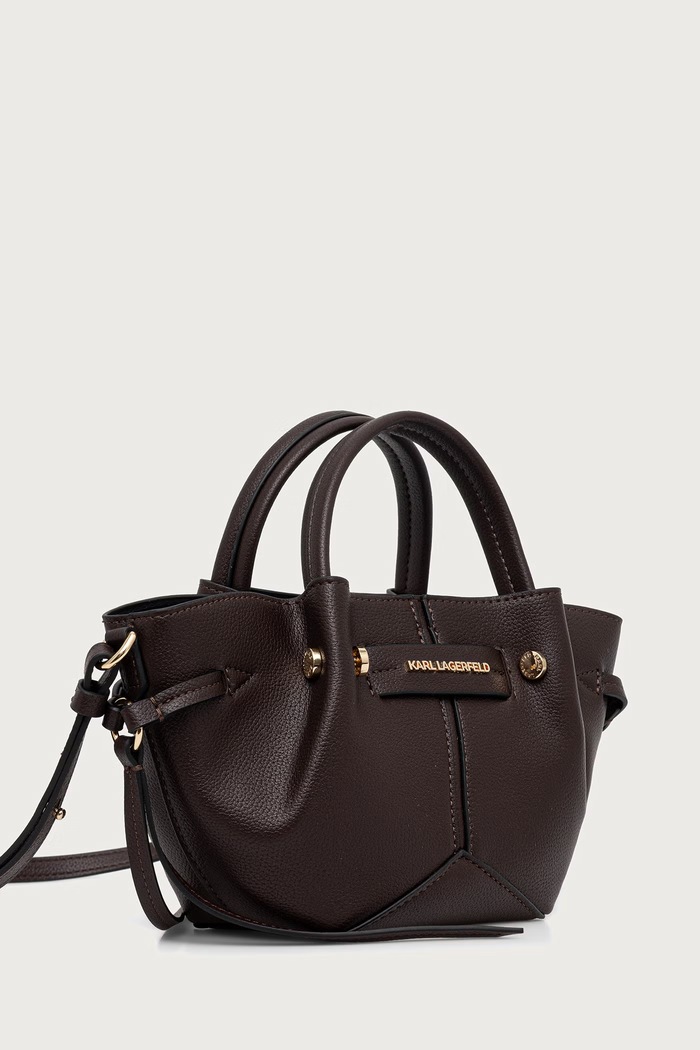 Karl Lagerfeld Torebka crossbody damska K/PIERCED B4W30330 brązowy AW26