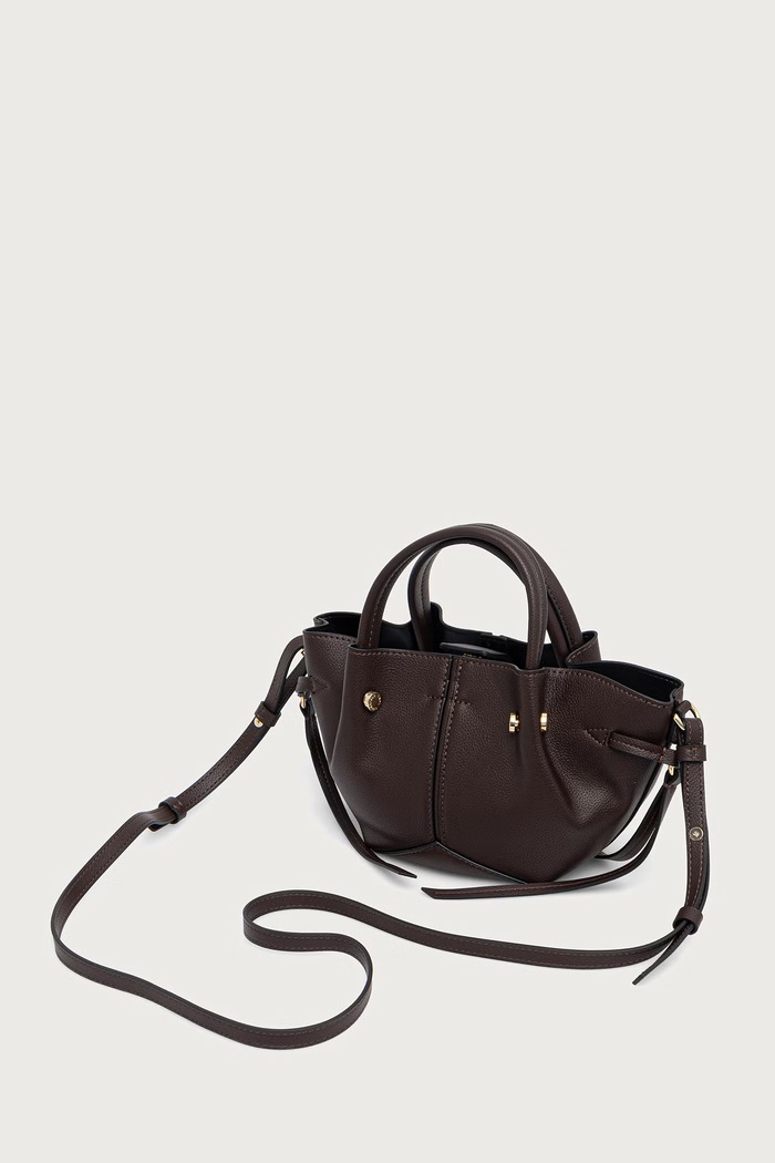 Accesorii Karl Lagerfeld Geantă crossbody pentru femei K/PIERCED B4W30330 maro