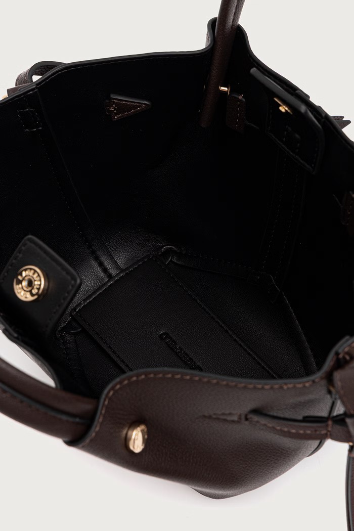 Geantă crossbody pentru femei K/PIERCED Karl Lagerfeld maro B4W30330