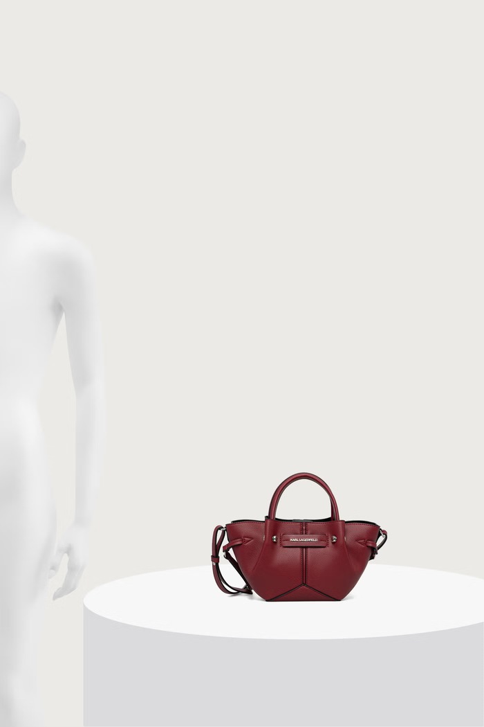 Crossbody torba za žene K/PIERCED Karl Lagerfeld crvena B4W30330