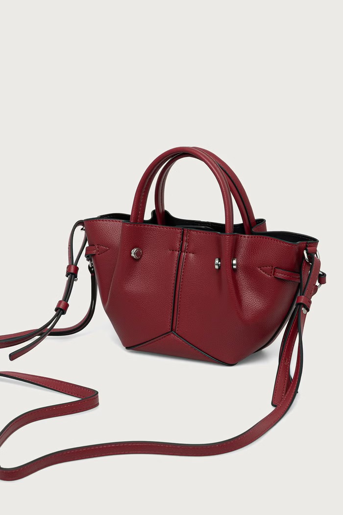 Dodaci Karl Lagerfeld Crossbody torba za žene K/PIERCED B4W30330 crvena
