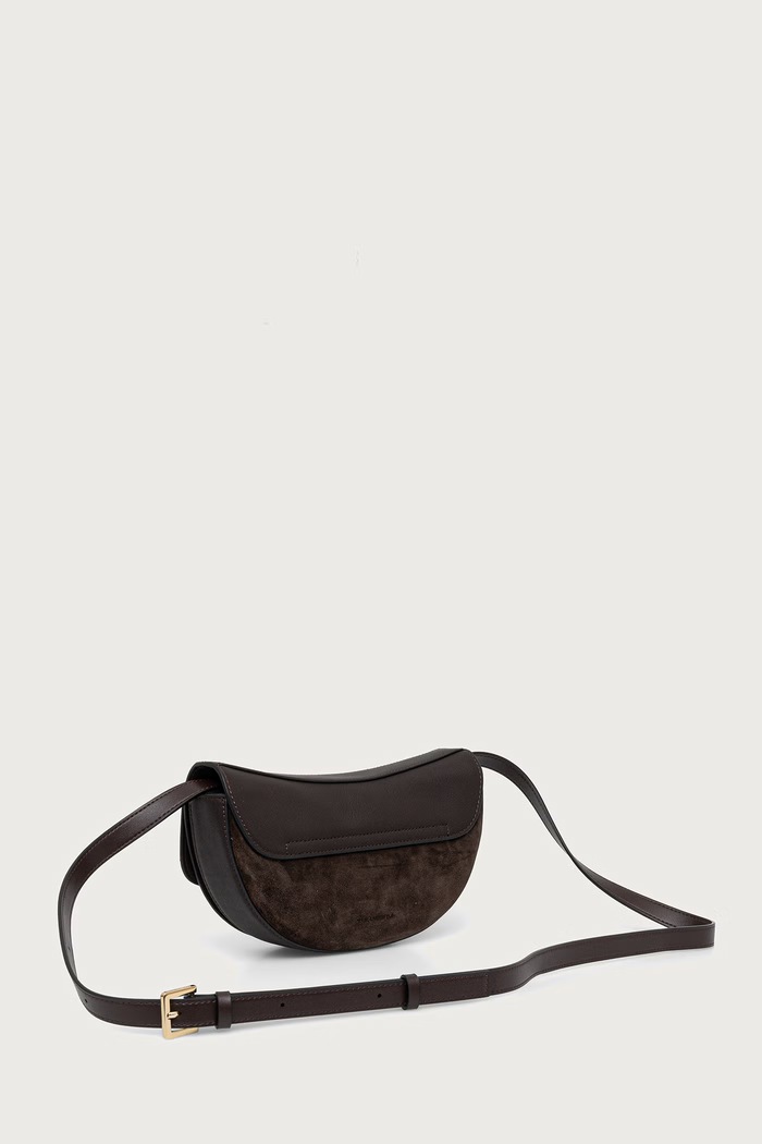 Doplnky Karl Lagerfeld Crossbody kabelka dámska K/SIGNATURE B4W30337 hnedá