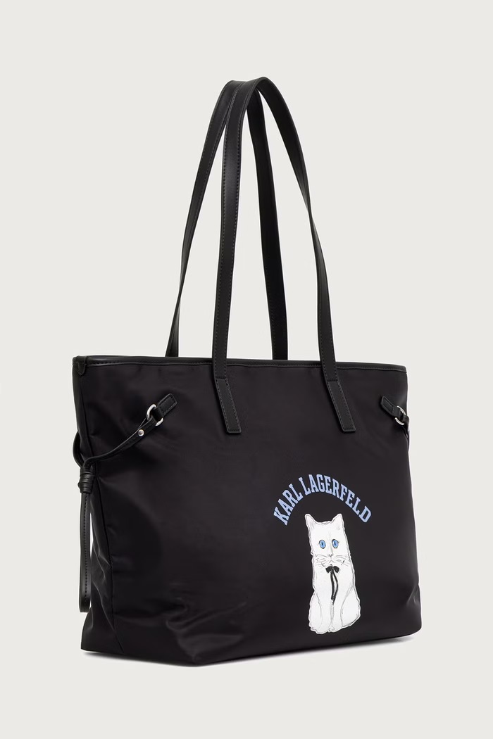 Karl Lagerfeld tote γυναικεία B4W30345 μαύρο AW26