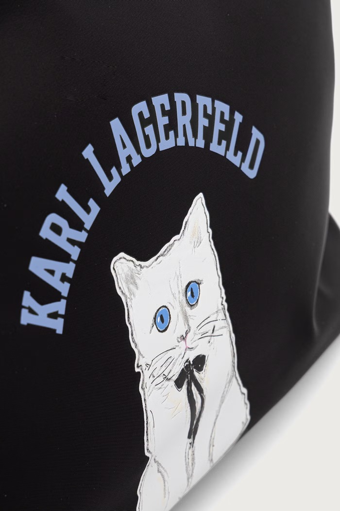Karl Lagerfeld tote γυναικεία μαύρο B4W30345