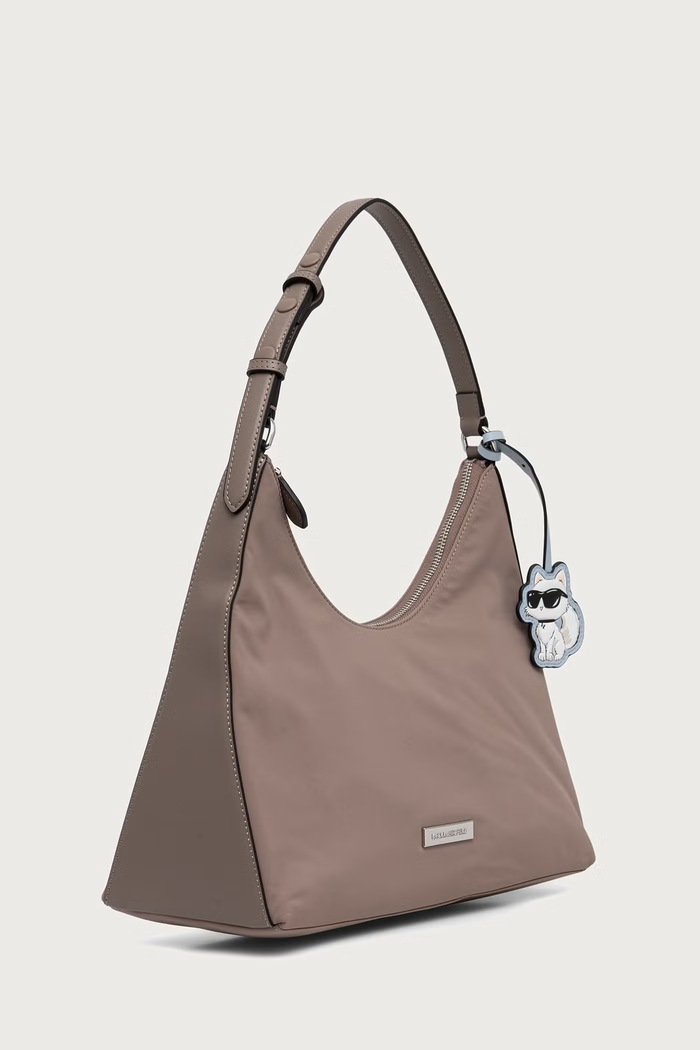 Karl Lagerfeld Torebka damska z imitacji skóry B4W30342 beżowy AW26