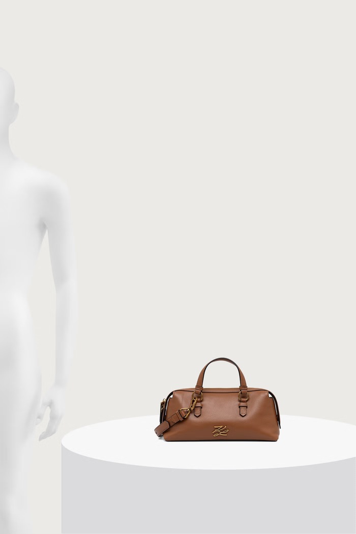 Karl Lagerfeld Torebka crossbody damska skórzana K/AUTOGRAPH B4W30206