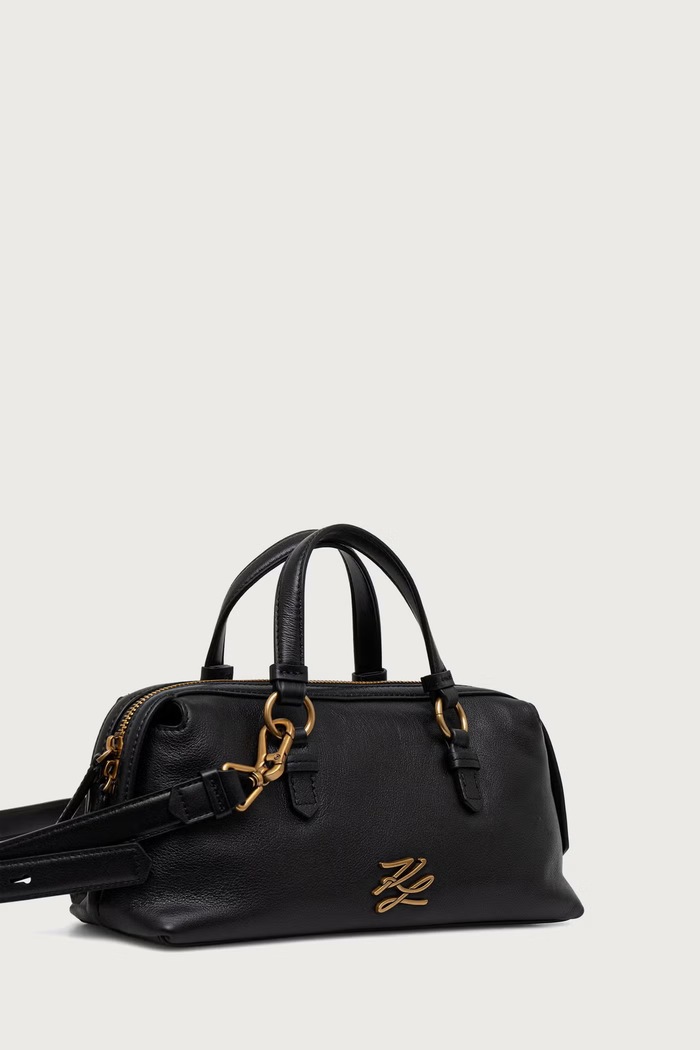Karl Lagerfeld Χιαστί γυναικεία δερμάτινη K/AUTOGRAPH B4W30206 μαύρο AW26