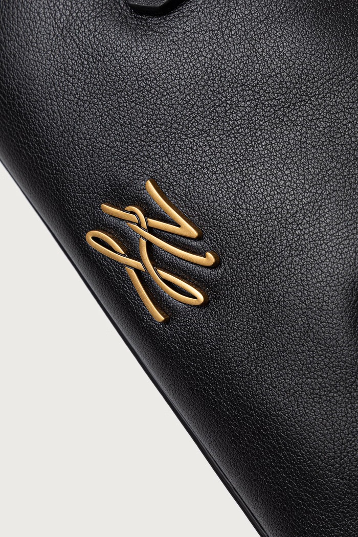 Χιαστί γυναικεία δερμάτινη K/AUTOGRAPH Karl Lagerfeld B4W30206 μαύρο