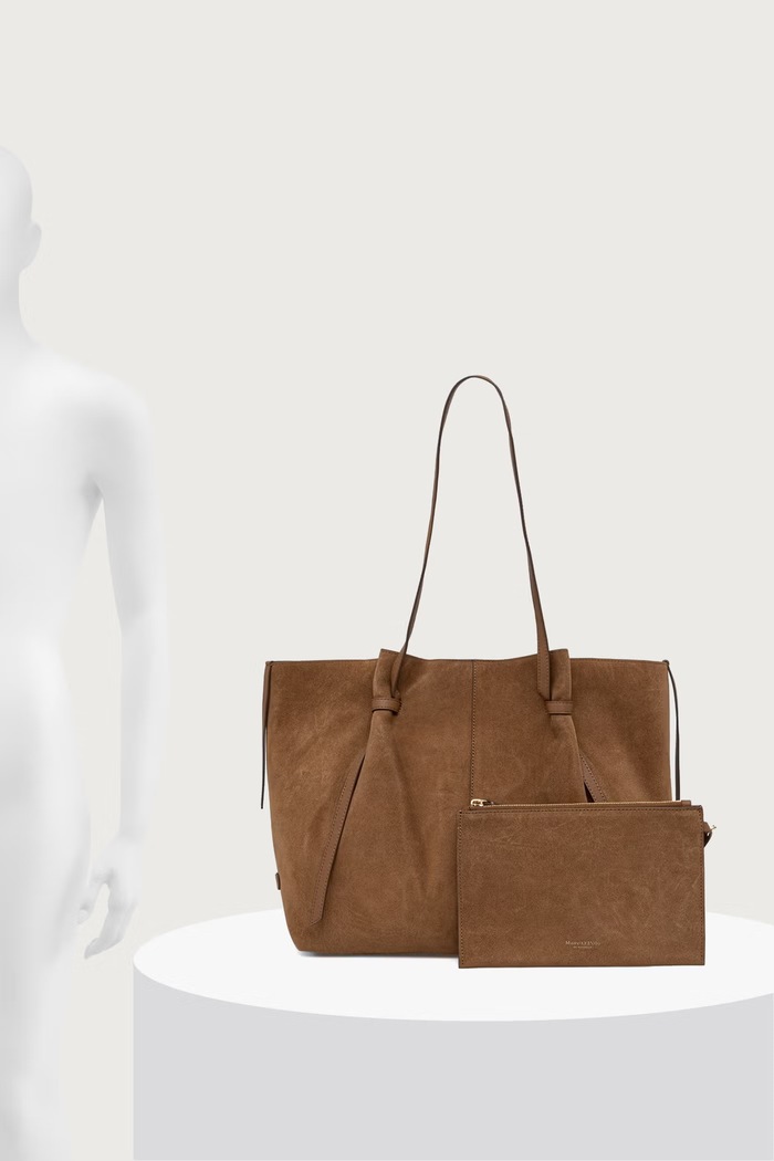 Marc O'Polo Torebka tote damska zamszowa 5000019086