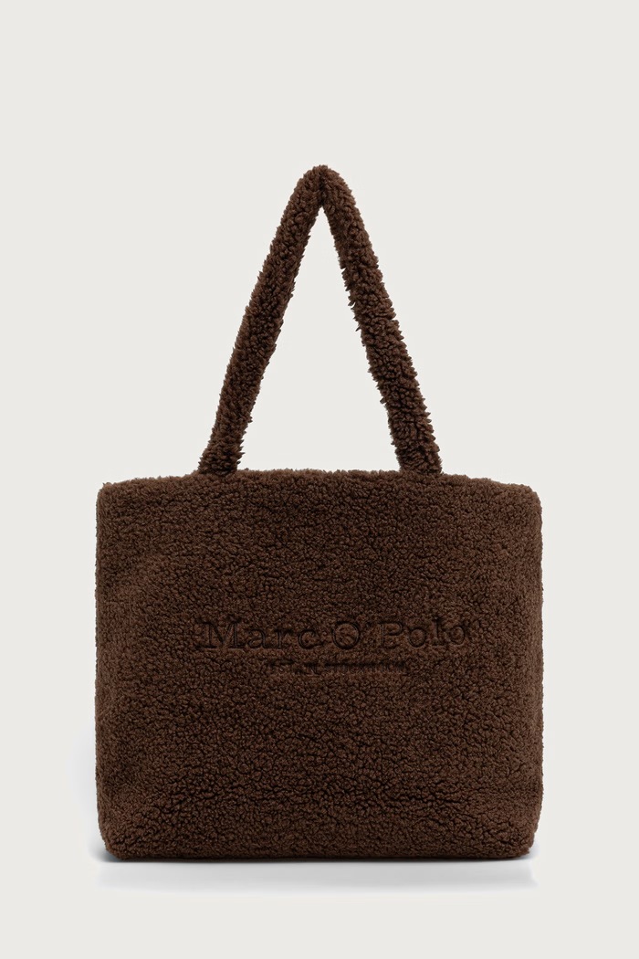 Marc O'Polo Torebka tote damska brązowy 5000016787