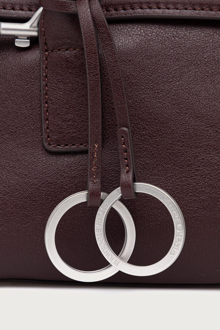 Marc O'Polo Torebka crossbody damska 5000013809 bordowy AW26