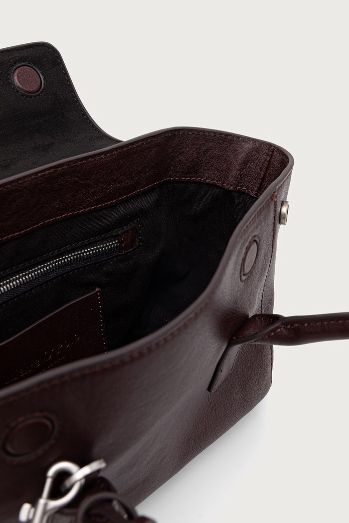 Crossbody kabelka dámská Marc O'Polo 5000013809 burgundské