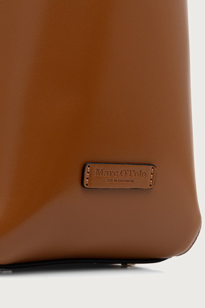 Torebka tote damska skórzana Marc O'Polo 5000013683 brązowy