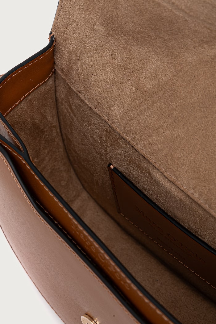Torebka crossbody damska skórzana Marc O'Polo 5000013659 brązowy