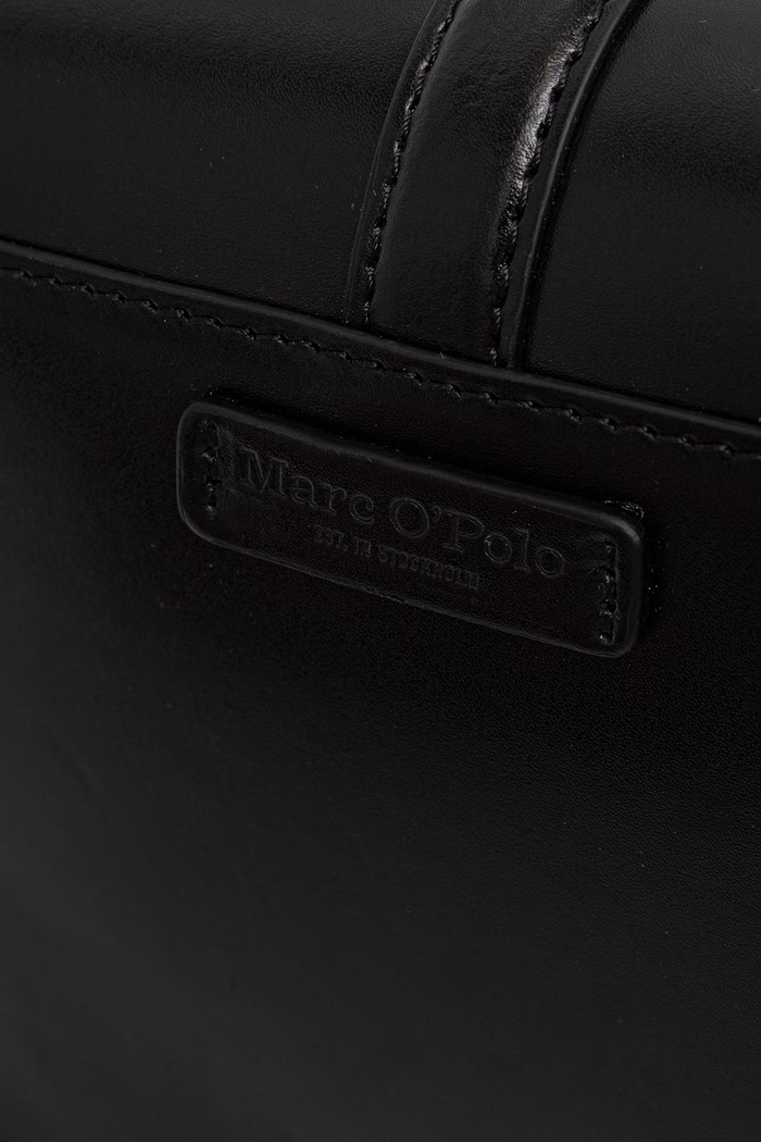 Torebka crossbody damska skórzana Marc O'Polo 5000013659 czarny