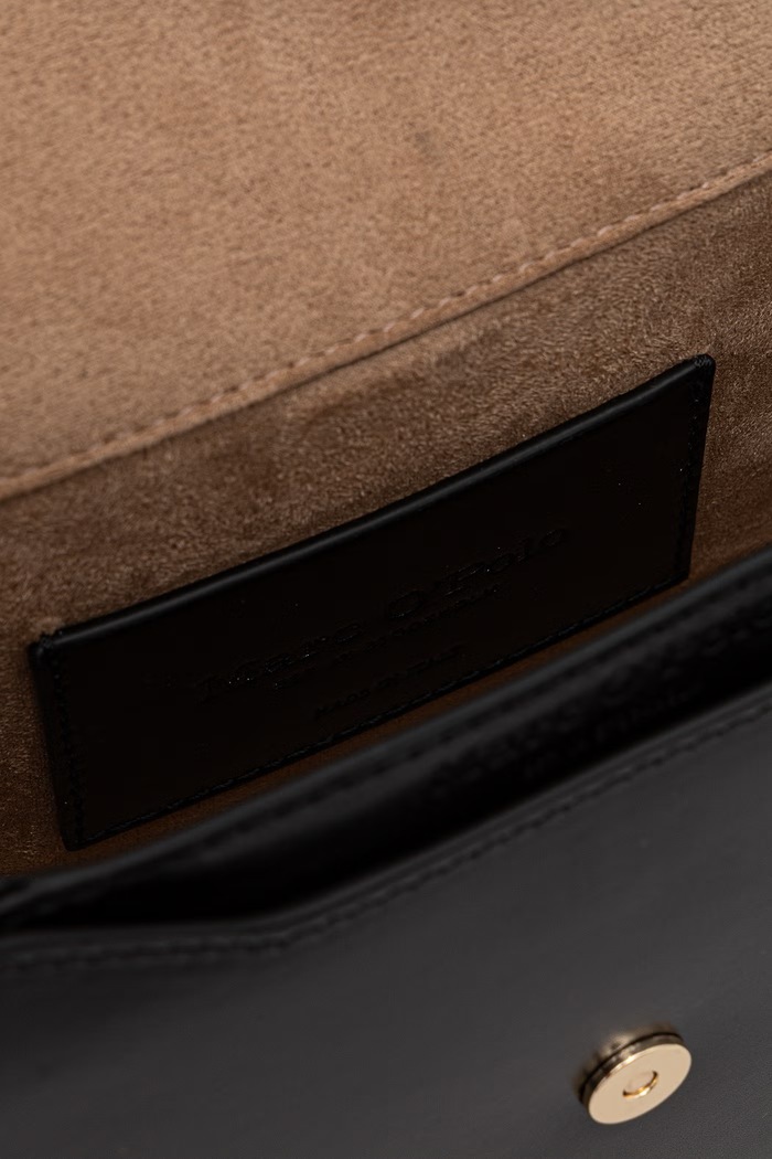 Torebka crossbody damska skórzana Marc O'Polo czarny 5000013659