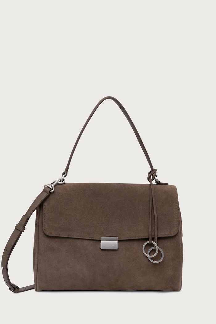 Marc O'Polo Tote bag pentru femei din piele bej 5000013654