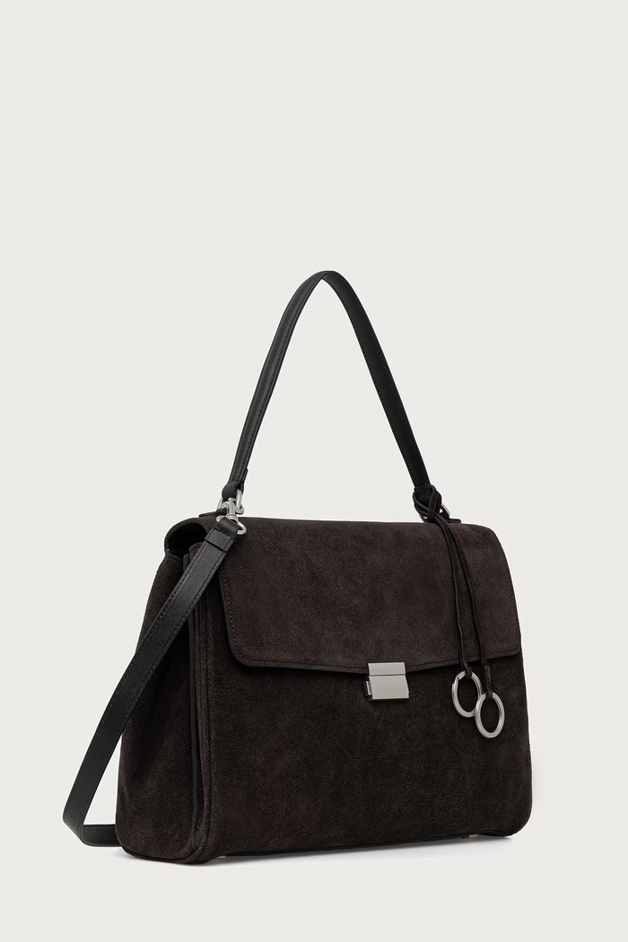 Marc O'Polo Torebka tote damska skórzana 5000013654 brązowy AW26