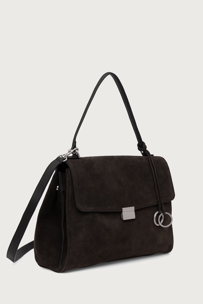 Marc O'Polo Tote bag pentru femei din piele 5000013654 maro AW26