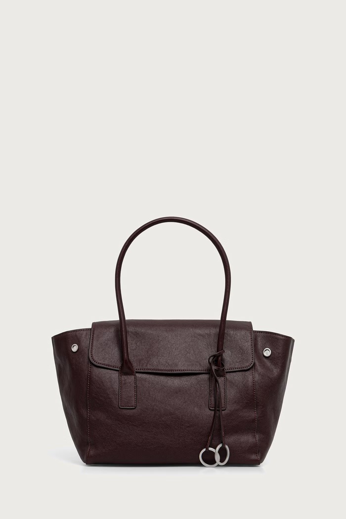 Marc O'Polo Torebka tote damska bordowy 5000013592
