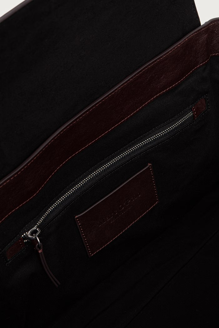 Marc O'Polo Torebka tote damska 5000013592 bordowy AW26