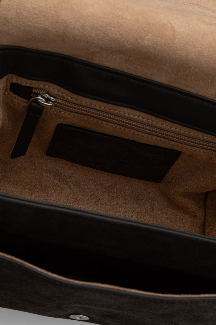 Torebka crossbody damska zamszowa Marc O'Polo brązowy 5000013569