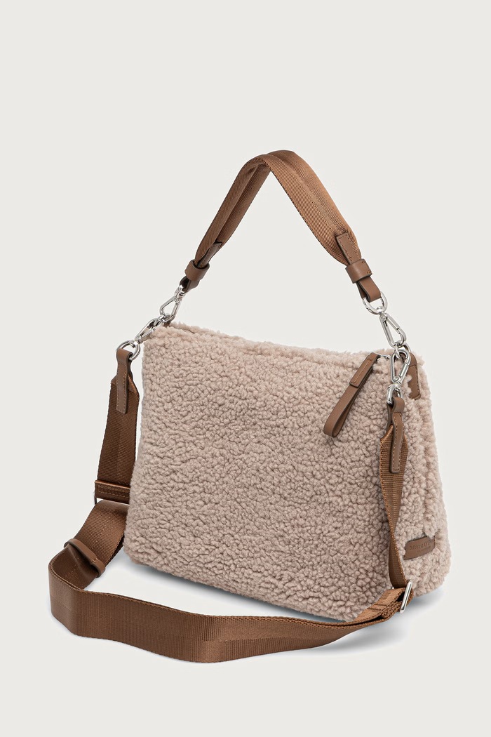 Akcesoria Marc O'Polo Torebka crossbody damska 5000013518 beżowy