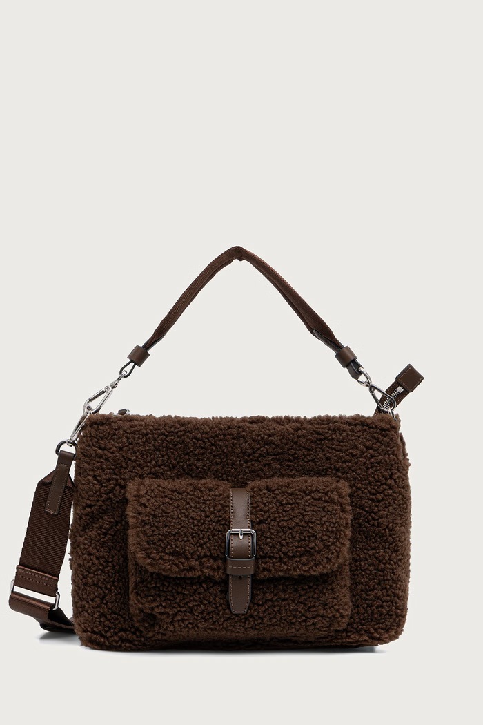 Marc O'Polo Torebka crossbody damska brązowy 5000013518