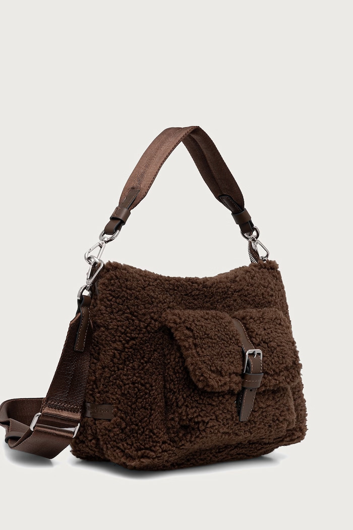 Marc O'Polo Torebka crossbody damska 5000013518 brązowy AW26