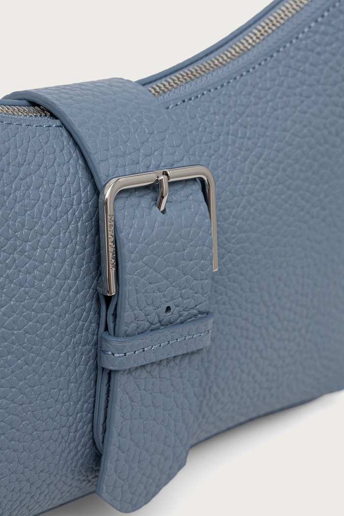 Torebka crossbody damska skórzana Marc O'Polo 5000013497 niebieski