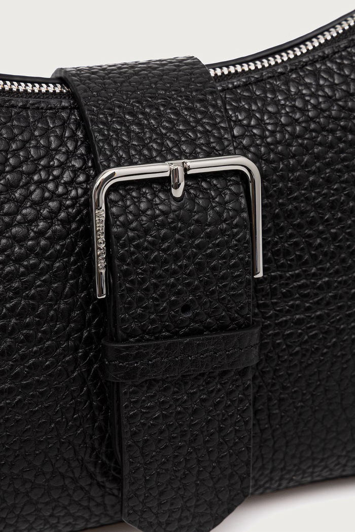 Torebka crossbody damska skórzana Marc O'Polo 5000013497 czarny