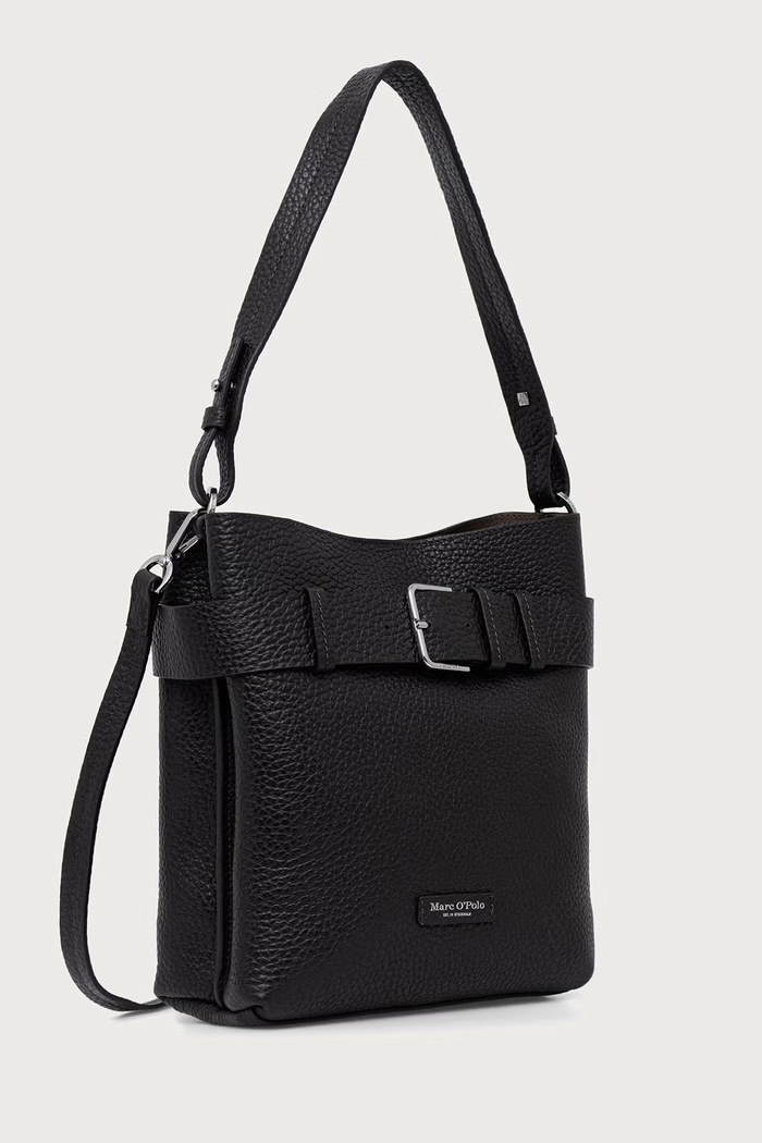 Marc O'Polo Torebka crossbody damska skórzana 5000013496 brązowy AW26