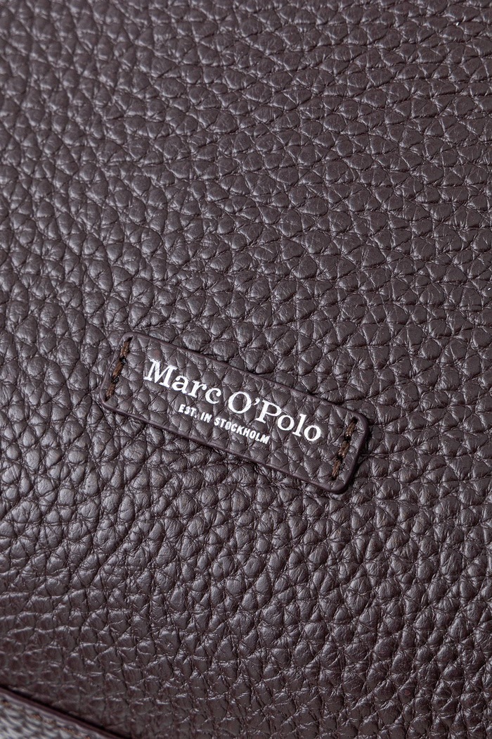 Torebka tote damska skórzana Marc O'Polo 5000013495 bordowy