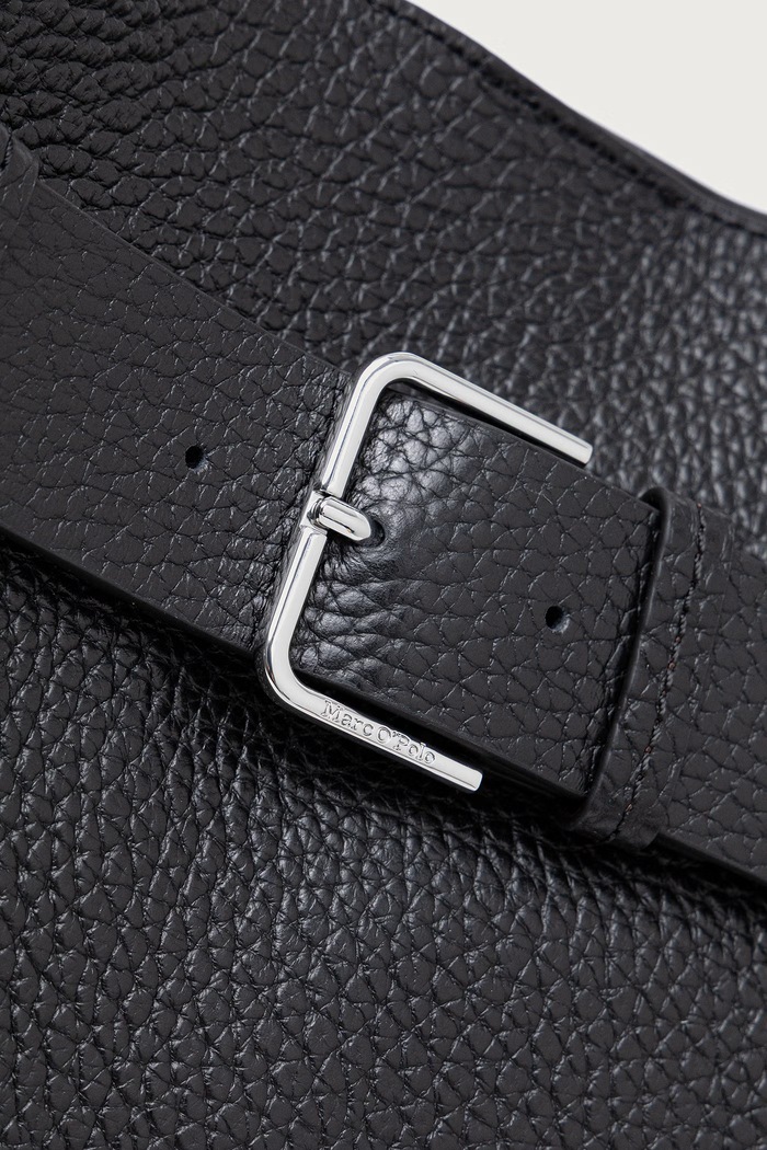 Torebka tote damska skórzana Marc O'Polo 5000013495 czarny