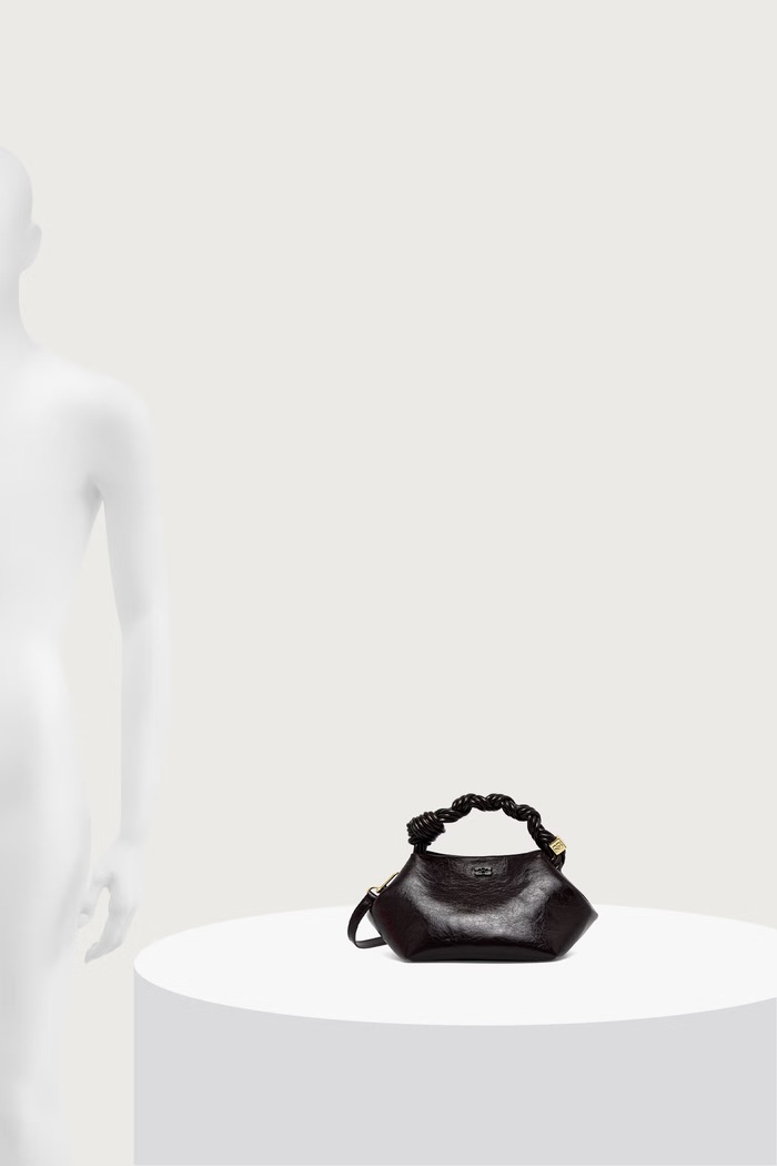 GANNI Bou Small Deep Shine torebka crossbody damska C2100076
