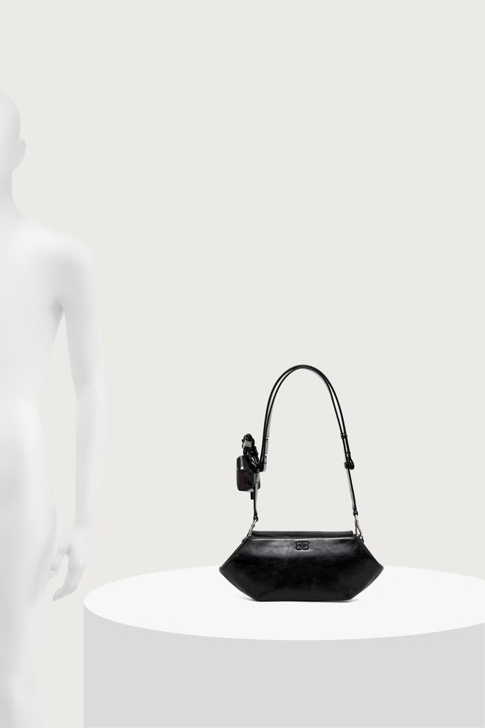 GANNI Bou East/West Box torebka crossbody damska C1040069