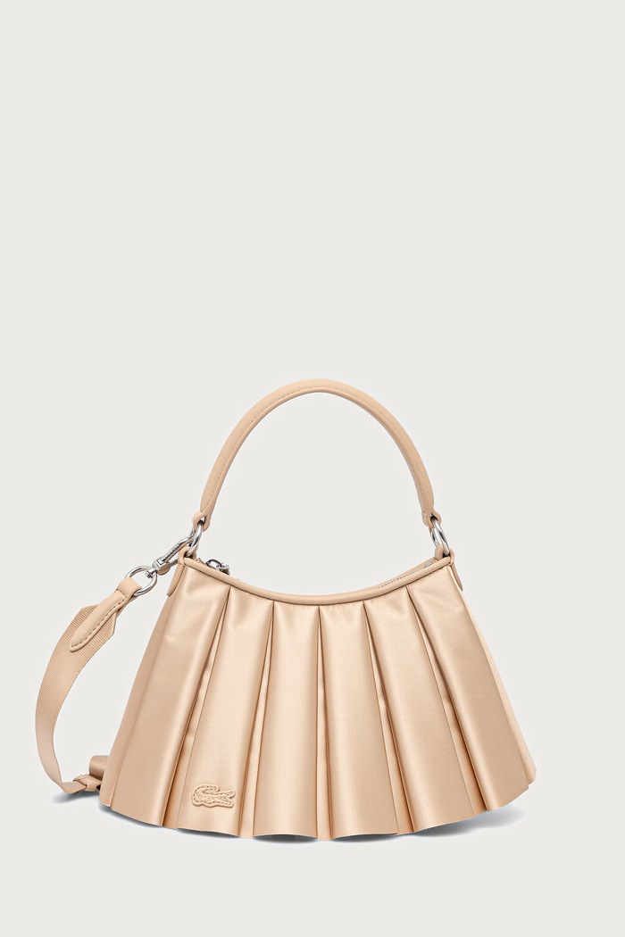 Lacoste Torebka crossbody damska beżowy NU5471HN